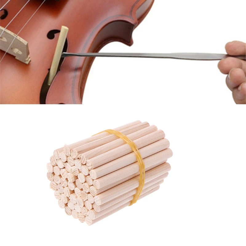 Violin Sound Post Accessories 50pcs 4/4-3/4 Violin Sound Post High Quality Spruce Wood Part Accessories
Violin Sound Post Accessories 50pcs 4/4-3/4 Violin Sound Post High Quality Spruce Wood Part Accessories