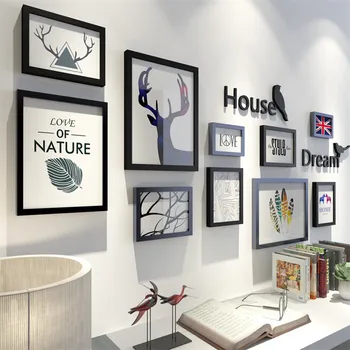 10pcs Wall Decoration Picture Frame Set Black White Modern Simplicity Wood Photo Frame Set Home Decoration Accessories Modern
10pcs Wall Decoration Picture Frame Set Black White Modern Simplicity Wood Photo Frame Set Home Decoration Accessories Modern