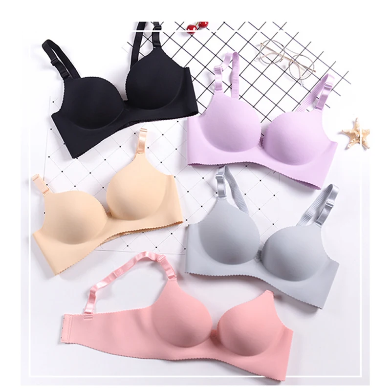 High Quality Sexy Women's Bras Underwear Breathable Super Push Up Seamless Underwire Bra Multi Color
High Quality Sexy Women's Bras Underwear Breathable Super Push Up Seamless Underwire Bra Multi Color