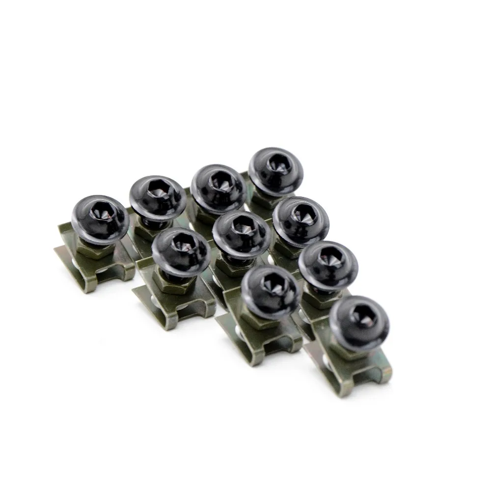 FOR Honda CBR 1000 RR CB 650 F ABS 900 10 piece CNC Aluminium 6MM Motorcycle Body Fairing Bolts Fastener Clips Screw Sportbike
FOR Honda CBR 1000 RR CB 650 F ABS 900 10 piece CNC Aluminium 6MM Motorcycle Body Fairing Bolts Fastener Clips Screw Sportbike