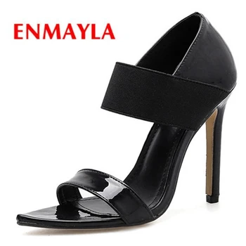 ENMAYLA women summer super high heel sandals Genuine Leather Basic Dress shoes woman Slip-On shoes big size 35-45 LY1258
ENMAYLA women summer super high heel sandals Genuine Leather Basic Dress shoes woman Slip-On shoes big size 35-45 LY1258