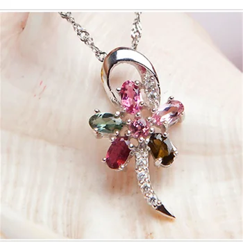 Silver Plated Fashion Jewelry Dragonfly Pendant Women Necklace Mix Colors Natural Tourmaline Quartz Crystal Charm Pendant
Silver Plated Fashion Jewelry Dragonfly Pendant Women Necklace Mix Colors Natural Tourmaline Quartz Crystal Charm Pendant