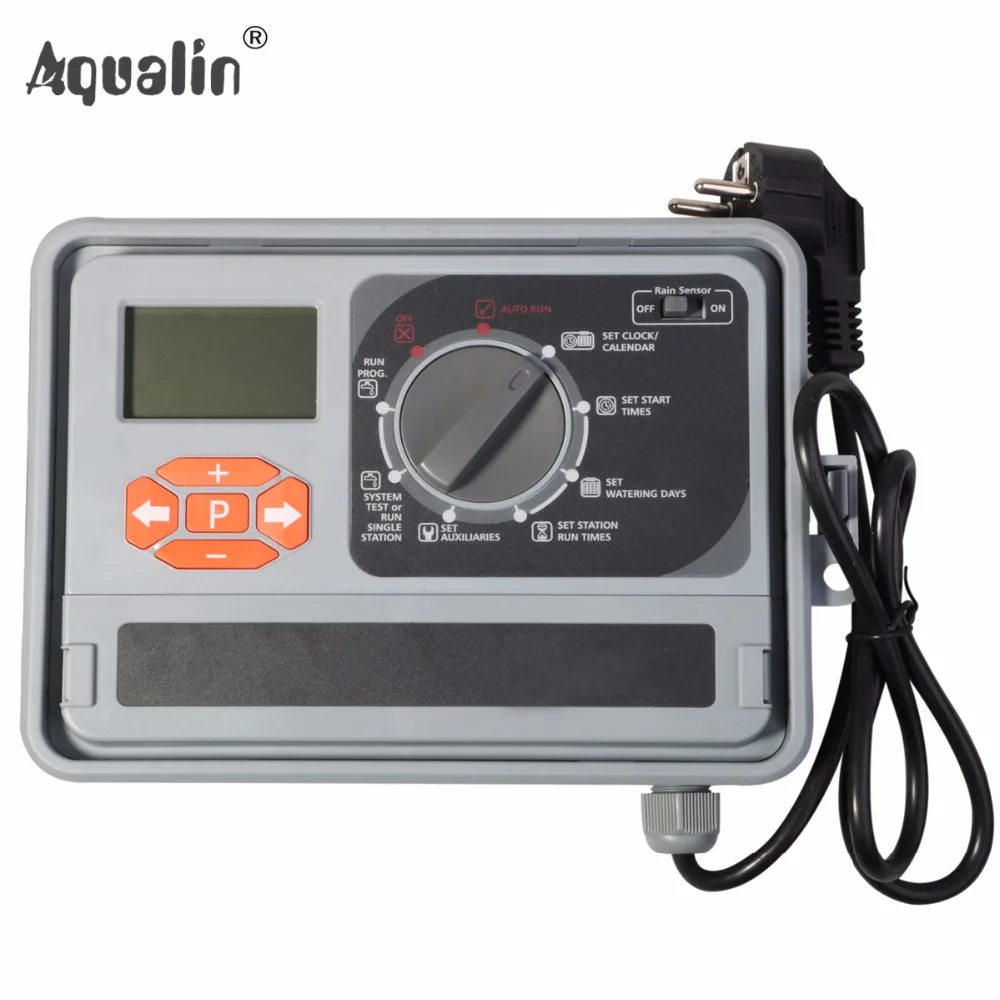 

11 Station Garden Automatic Irrigation Controller Water Timer Watering System with EU standard Internal Transformer #10469