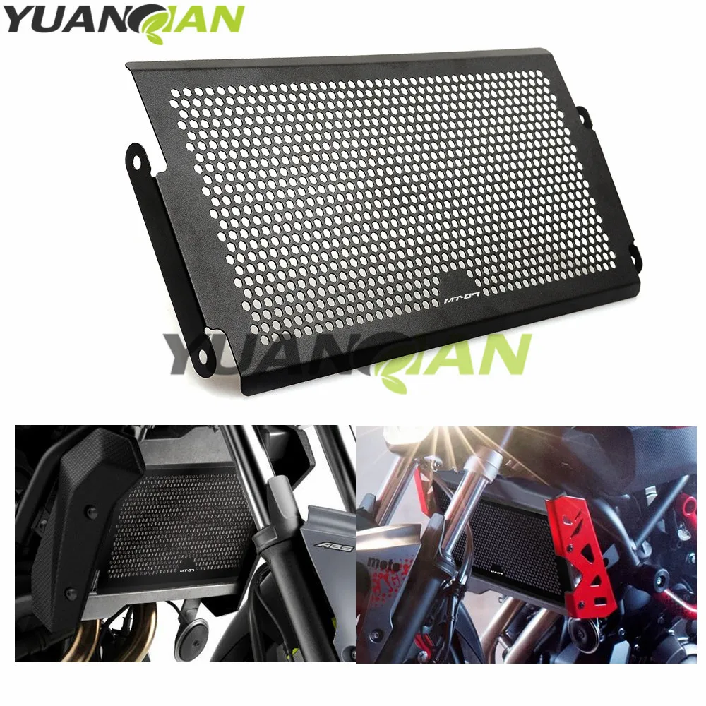 Black Motorcycle Accessories Radiator Guard Protector Grille Grill Cover For YAMAHA MT07 MT-07 mt 07 2014 2015 2016
Black Motorcycle Accessories Radiator Guard Protector Grille Grill Cover For YAMAHA MT07 MT-07 mt 07 2014 2015 2016
