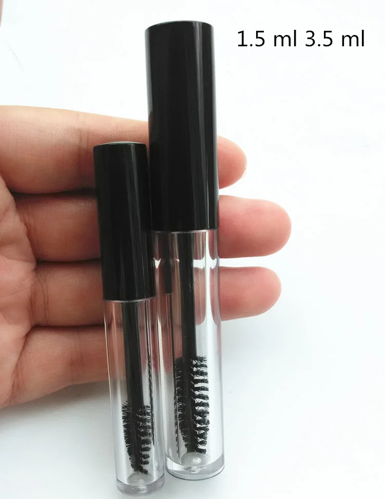 50 pcs Free Shipping 1.5 ml 3.5 ml Clear Plastic Eyeliner Mascara Empty tube Bottles Gold lid Cosmetics Packaging Containers
50 pcs Free Shipping 1.5 ml 3.5 ml Clear Plastic Eyeliner Mascara Empty tube Bottles Gold lid Cosmetics Packaging Containers