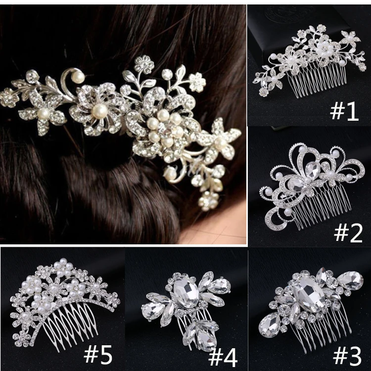 Floral Hair Tiaras Bridal Wedding Crystal Rhinestones Pearls Hair Clip Comb Korean Headband Hair Accessories Women Party Gifts
Floral Hair Tiaras Bridal Wedding Crystal Rhinestones Pearls Hair Clip Comb Korean Headband Hair Accessories Women Party Gifts