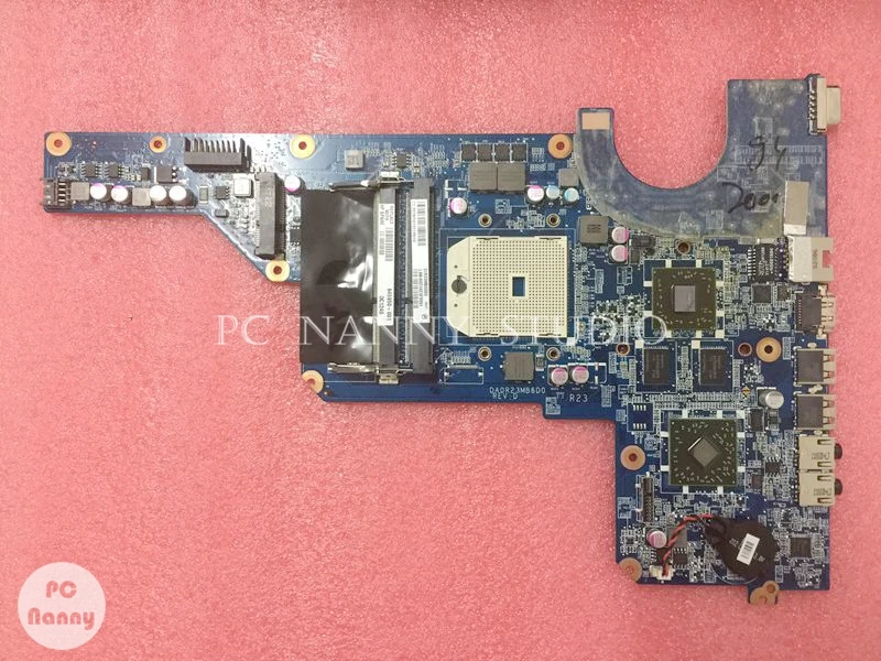 NOKOTION 649950-001 DA0R23MB6D0 Mainboard for HP Pavilion G4 G6 G7 Laptop Motherboard s1 w/ HD6470 1G fully working
NOKOTION 649950-001 DA0R23MB6D0 Mainboard for HP Pavilion G4 G6 G7 Laptop Motherboard s1 w/ HD6470 1G fully working
