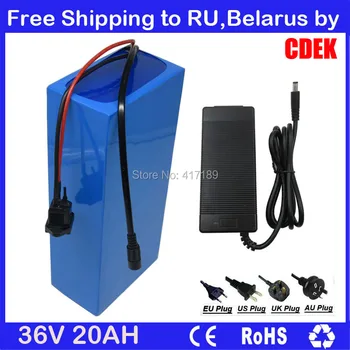 36V 1000W lithium ion battery electric bike battery 36V 20AH with 30A BMS 42V 2A charger Free shipping to RU / Belarus
36V 1000W lithium ion battery electric bike battery 36V 20AH with 30A BMS 42V 2A charger Free shipping to RU / Belarus