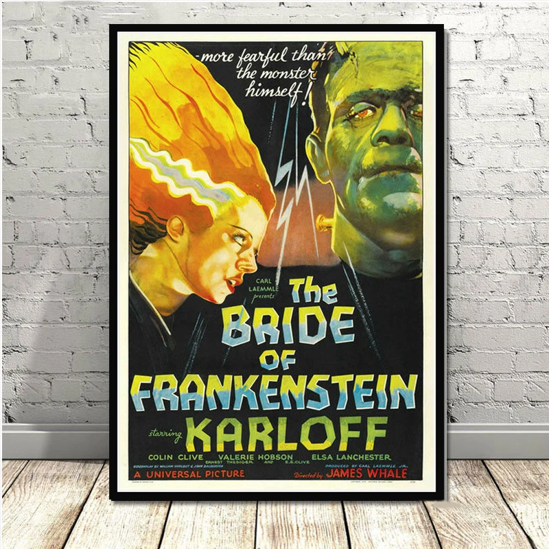 Posters and Prints Frankenstein Universal Monsters Horror Movie Film Poster Wall Art Picture Canvas Painting for Room Home Decor
Posters and Prints Frankenstein Universal Monsters Horror Movie Film Poster Wall Art Picture Canvas Painting for Room Home Decor