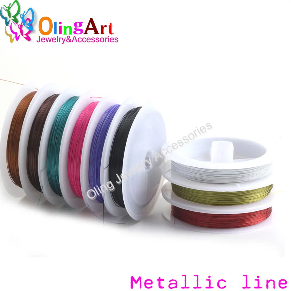 OlingArt 50 м * 0,45 мм 10 рулонов/партия эмалированные веревки для хвоста тигра DIY аксессуары для изготовления ювелирных изделий линия чокер, смешанные цвета
OlingArt 50 м * 0,45 мм 10 рулонов/партия эмалированные веревки для хвоста тигра DIY аксессуары для изготовления ювелирных изделий линия чокер, смешанные цвета