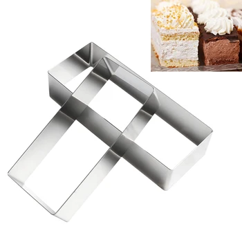 Stainless Steel Cake Cutting Size Rectangular Mousse Circle Cake Mold Cookie Fondant Mousse DIY Baking Tools
Stainless Steel Cake Cutting Size Rectangular Mousse Circle Cake Mold Cookie Fondant Mousse DIY Baking Tools