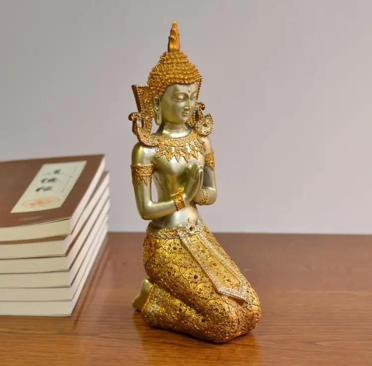 Southeast Asian style buddha statue, ornament Home decor, Thailand arts and crafts
Southeast Asian style buddha statue, ornament Home decor, Thailand arts and crafts