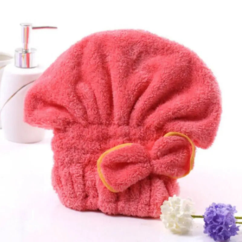 Elastic Band Bath Cap Spa Hat Bow-knot Turban Hair Drying Towel Microfiber Shower Bath Cap Cute Hair Protective Shower Hats
Elastic Band Bath Cap Spa Hat Bow-knot Turban Hair Drying Towel Microfiber Shower Bath Cap Cute Hair Protective Shower Hats