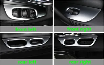 For Nissan Rogue X-trail 2014 2015 2016 GlossyABS Chrome Inner Door Handle Holder Window Lift Switch Cover Trim 4pcs
For Nissan Rogue X-trail 2014 2015 2016 GlossyABS Chrome Inner Door Handle Holder Window Lift Switch Cover Trim 4pcs