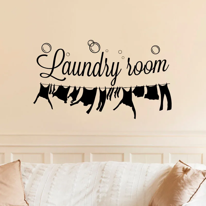 New Arrival Laundry Room Wall Stickers Creative Removable Vinyl Wall Decals Waterproof Home Decor Stickers Decal
New Arrival Laundry Room Wall Stickers Creative Removable Vinyl Wall Decals Waterproof Home Decor Stickers Decal