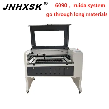 JNHXSK new machine 6090 laser engraver cutter machine cnc ruida control system X, Y axis linear guide support long materials
JNHXSK new machine 6090 laser engraver cutter machine cnc ruida control system X, Y axis linear guide support long materials