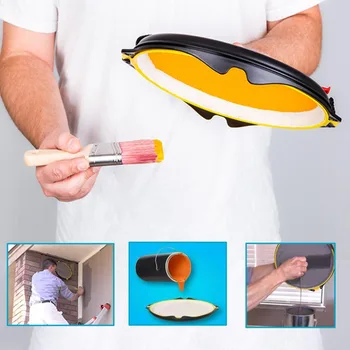 Revolution Gravity Paint Tray Multi-Function Adjustable Never Spill Anti-Gravity Paint Tray with Liner Set Easy Painting Tools 
Revolution Gravity Paint Tray Multi-Function Adjustable Never Spill Anti-Gravity Paint Tray with Liner Set Easy Painting Tools