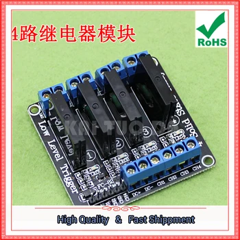 4-way relay module 5V low-level trigger with four channel solid-state relay 250V 2A (D4B3)
4-way relay module 5V low-level trigger with four channel solid-state relay 250V 2A (D4B3)