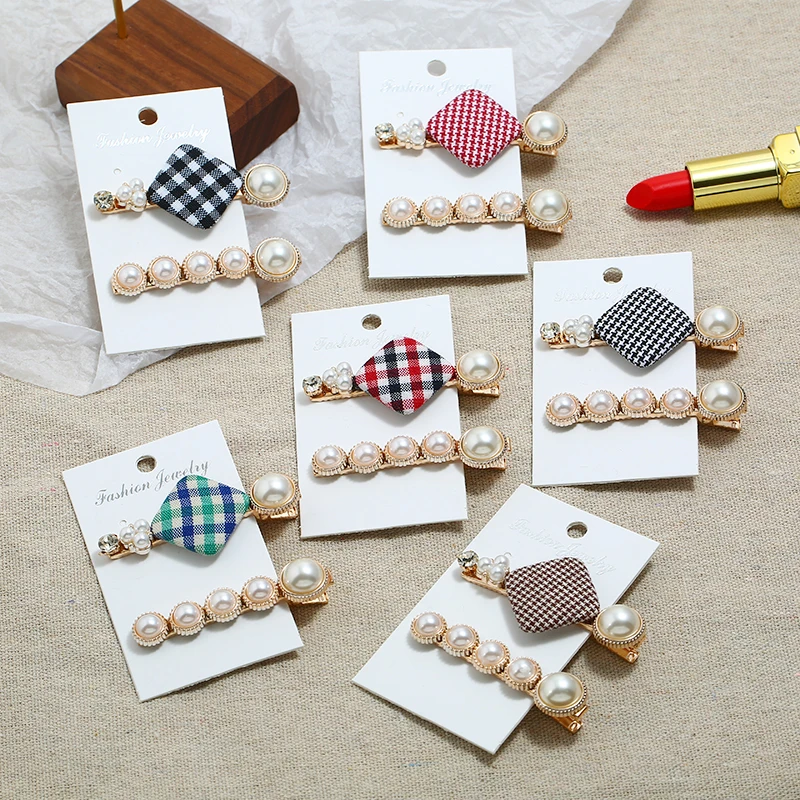 HOCOLE Korean Women Imitation Pearl Hair Clips Elegant Handmade Geometric Gold Metal Hairpins Headdress Hair Styling Accessories
HOCOLE Korean Women Imitation Pearl Hair Clips Elegant Handmade Geometric Gold Metal Hairpins Headdress Hair Styling Accessories