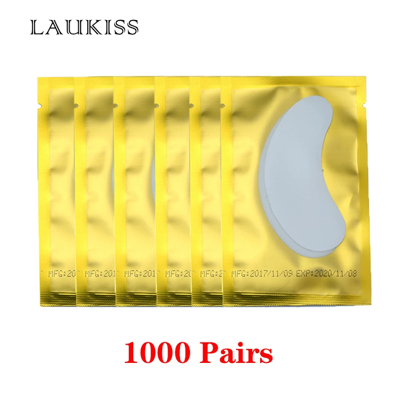 1000pairs Patches for Eyelash Extensions Eye Pads Lint Lashes Extension Mask Under Eye Pads False Eyelash Stickers Make Up Tools
1000pairs Patches for Eyelash Extensions Eye Pads Lint Lashes Extension Mask Under Eye Pads False Eyelash Stickers Make Up Tools