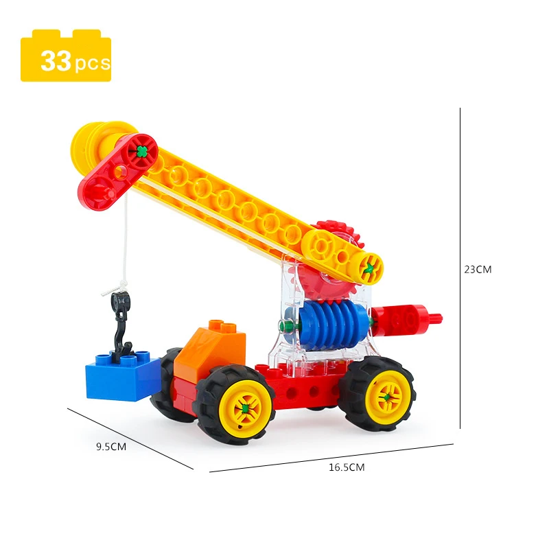 Turbine Crane Big Particles Building Blocks Early Educational Intellectual Gear Assembling Toy Science & Education Toys for Kids
Turbine Crane Big Particles Building Blocks Early Educational Intellectual Gear Assembling Toy Science & Education Toys for Kids