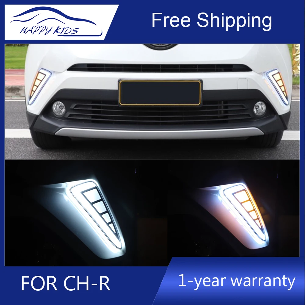 Car styling DRL For Toyota CHR CH-R 2017 2018 led drl 12v daytime running light for CH-R led drl with signal fog lamp cover
Car styling DRL For Toyota CHR CH-R 2017 2018 led drl 12v daytime running light for CH-R led drl with signal fog lamp cover