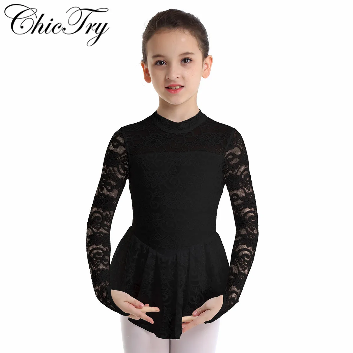 Girls Ballet Tutu Leotard Dress Floral Lace Ballet Dance Gymnastics Leotard Figure Ice Skating Roller Skating Performance Dress
Girls Ballet Tutu Leotard Dress Floral Lace Ballet Dance Gymnastics Leotard Figure Ice Skating Roller Skating Performance Dress