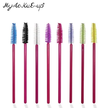 Disposable 200pcs Makeup Eyelash Brushes Colored Mascara Wands Rose Handle Brushes Eyelash Brow Comb Brushes Make Up brushes
Disposable 200pcs Makeup Eyelash Brushes Colored Mascara Wands Rose Handle Brushes Eyelash Brow Comb Brushes Make Up brushes
