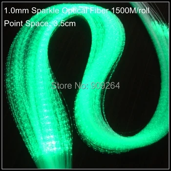 1.0mm Sparkle optical fiber for DIY lighting decoration,good quality PMMA fiber fit to any light engine driver 1500M/Roll
1.0mm Sparkle optical fiber for DIY lighting decoration,good quality PMMA fiber fit to any light engine driver 1500M/Roll