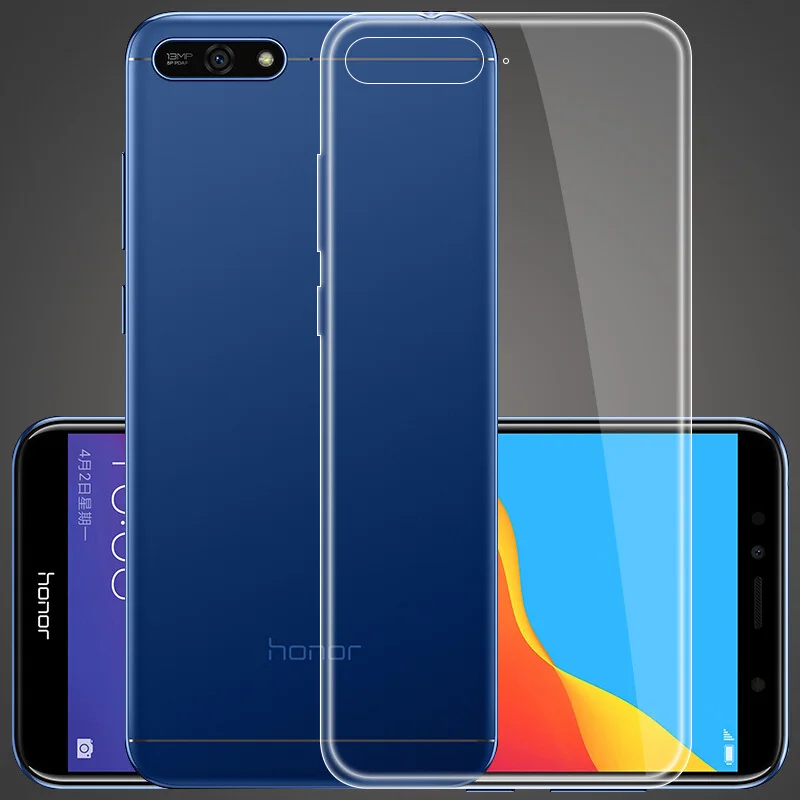 Чехол для Huawei Y6 2018 мягкий ТПУ чехол подходящий Prime | Мобильные телефоны и