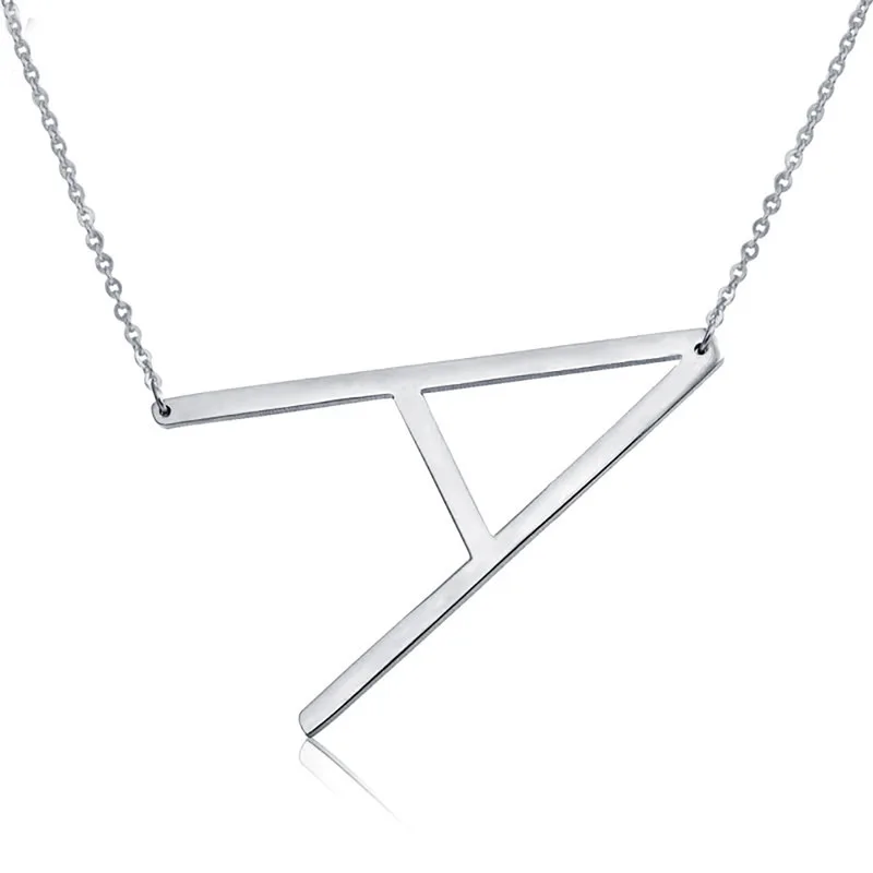 Fashion 26 Letter Necklaces Pendants Alphabet 3 Color Stainless Steel Choker Initial Necklace Women Girl Female Jewelry Collier
Fashion 26 Letter Necklaces Pendants Alphabet 3 Color Stainless Steel Choker Initial Necklace Women Girl Female Jewelry Collier