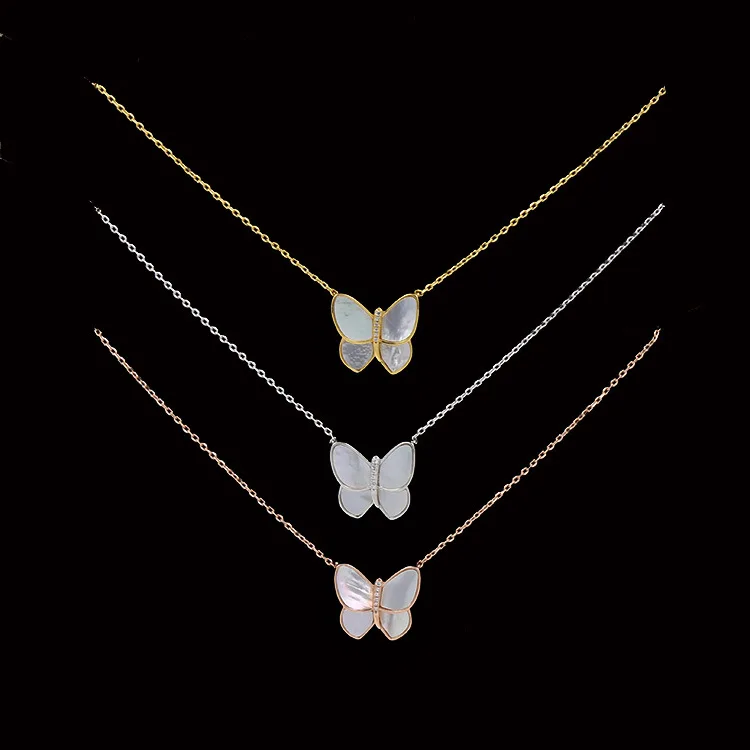 High Quality Gold Color Butterfly Necklace White Color Shell Pendant Necklaces For Women Fashion Jewelry DJN034
High Quality Gold Color Butterfly Necklace White Color Shell Pendant Necklaces For Women Fashion Jewelry DJN034