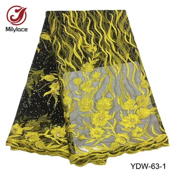 Milylace latest nigerian lace fabric with rhinestones beautiful embroidery lace fabric wholesale french tulle lace fabric YDW-63
Milylace latest nigerian lace fabric with rhinestones beautiful embroidery lace fabric wholesale french tulle lace fabric YDW-63
