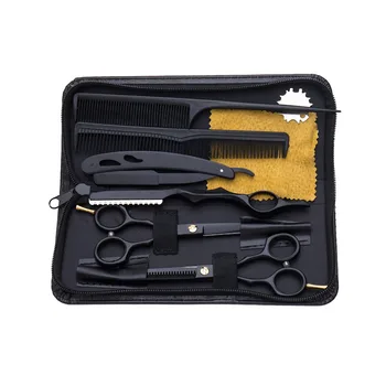 scissors hair professional 5.5" sale black japan hair teflon shears cheap hairdressing barber thinning scissor
scissors hair professional 5.5" sale black japan hair teflon shears cheap hairdressing barber thinning scissor