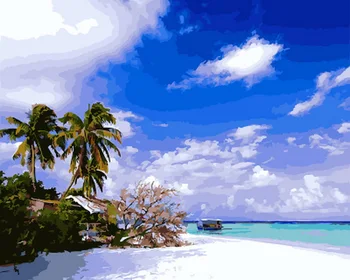 Frameless oil painting by numbers paint by number for home decor oil picture painting 5065 sunshine beach
Frameless oil painting by numbers paint by number for home decor oil picture painting 5065 sunshine beach