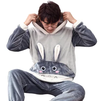 Autumn and winter men lover thick flannel Pajamas sets plus size S-4XL 5XL 6XL sleepwear women cartoon coral fleece lounge set
Autumn and winter men lover thick flannel Pajamas sets plus size S-4XL 5XL 6XL sleepwear women cartoon coral fleece lounge set
