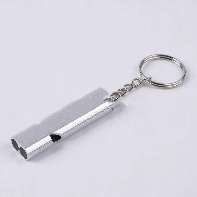 Convenient Match Outdoors Sports Goods Referee Whistle Emergency Survival Kit Aluminum Alloy Dual-Frequency Survival Whistle
Convenient Match Outdoors Sports Goods Referee Whistle Emergency Survival Kit Aluminum Alloy Dual-Frequency Survival Whistle