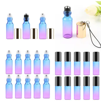 Aihogard 10pcs 5ml Gradient Color Glass Bottle Essential Oil Bottles Perfume Roll On Bottle with Stainless Steel Beads Bottle
Aihogard 10pcs 5ml Gradient Color Glass Bottle Essential Oil Bottles Perfume Roll On Bottle with Stainless Steel Beads Bottle
