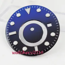 31.5mm Steriele Wijzerplaat Datum Venster Lichtgevende Kit fit voor MingZhu DG5833 Beweging heren Horloge(China)