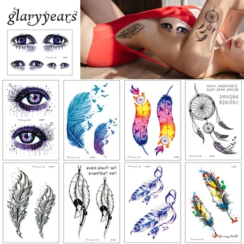 glaryyears 22 Designs 1 Sheet Colored Drawing SC Body Tattoo Temporary Water Transfer Tattoo Sticker Dreamcatcher Feather Beauty
glaryyears 22 Designs 1 Sheet Colored Drawing SC Body Tattoo Temporary Water Transfer Tattoo Sticker Dreamcatcher Feather Beauty