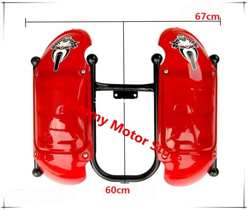 EN125 GN125 GS125 YBR125 Crash Slider Front Motorcycle Safety Bumper With Luggage Box
EN125 GN125 GS125 YBR125 Crash Slider Front Motorcycle Safety Bumper With Luggage Box