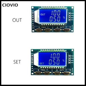 Signal Generator PWM Pulse Frequency Duty Cycle Adjustable Module LCD Display 1Hz-150Khz 3.3V-30V PWM Board Power Supply Module
Signal Generator PWM Pulse Frequency Duty Cycle Adjustable Module LCD Display 1Hz-150Khz 3.3V-30V PWM Board Power Supply Module