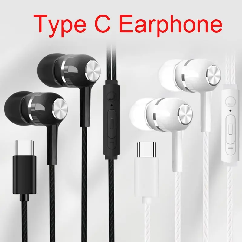 VPB S12 Type C Wired Earaphone With Mic In-Ear HiFi Headest Fever Type-C Quality Earpiece Fone De Ouvido for Xiaomi Huawei Phone
VPB S12 Type C Wired Earaphone With Mic In-Ear HiFi Headest Fever Type-C Quality Earpiece Fone De Ouvido for Xiaomi Huawei Phone