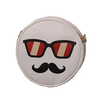 Fashion Circular Women bag high quality PU leather Women shoulder bag crossbody bag cartoon prints casual Women handbags bag
Fashion Circular Women bag high quality PU leather Women shoulder bag crossbody bag cartoon prints casual Women handbags bag