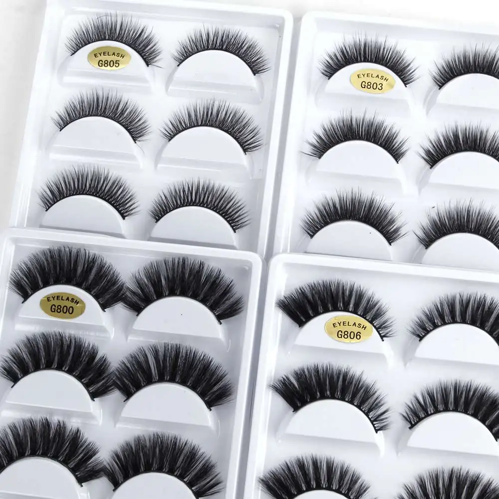 5Pairs Natural Long False Mink Eyelashes Fake Eye Lashes Handmade Makeup Tools 3d Mink Lashes Eyelash Extension Eyelash Supplies
5Pairs Natural Long False Mink Eyelashes Fake Eye Lashes Handmade Makeup Tools 3d Mink Lashes Eyelash Extension Eyelash Supplies