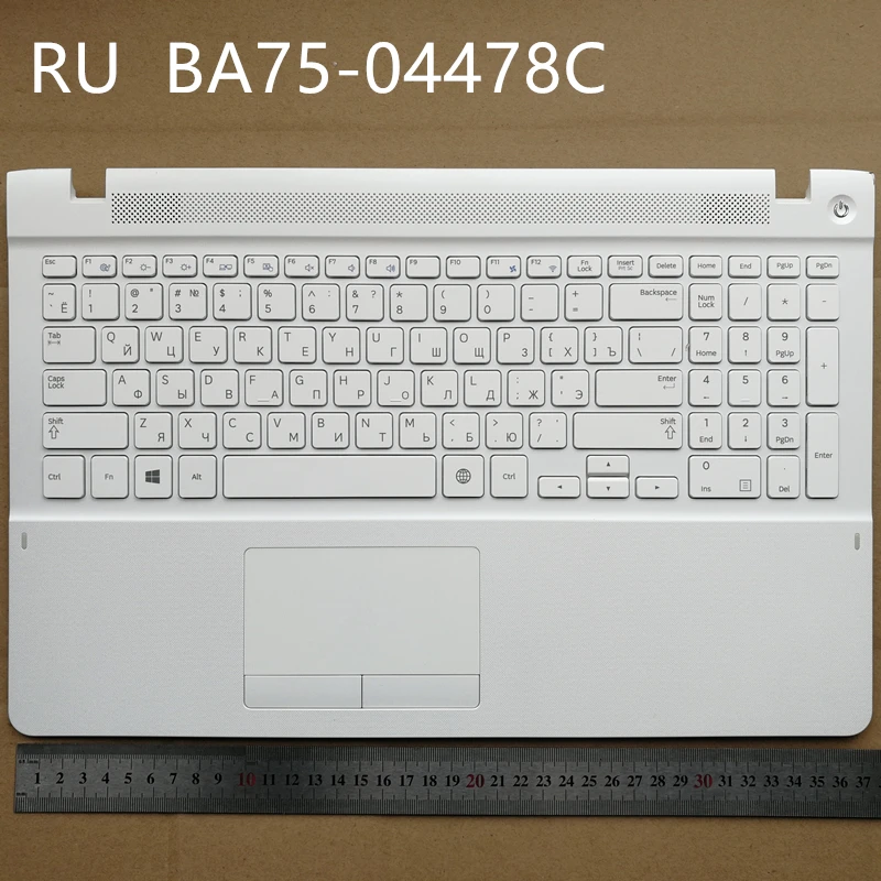 RU russian layout new laptop keyboard with touchpad palmrest for Samsung 370R5E 510R5E-S01 450R5V BA75-04478C
RU russian layout new laptop keyboard with touchpad palmrest for Samsung 370R5E 510R5E-S01 450R5V BA75-04478C