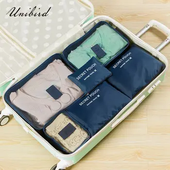 Unibird 6Pcs/Set Travel Storage Bags Waterproof Clothers Organizer Durable Packing Sorting Luggage Cubes
Unibird 6Pcs/Set Travel Storage Bags Waterproof Clothers Organizer Durable Packing Sorting Luggage Cubes