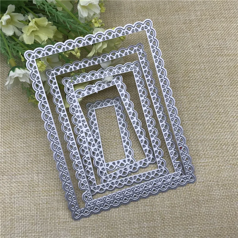 Stitched Scallop Rectangle Frame Metal Cutting Dies Stencils For Card Making Decorative Embossing Suit Paper Cards Stamp DIY
Stitched Scallop Rectangle Frame Metal Cutting Dies Stencils For Card Making Decorative Embossing Suit Paper Cards Stamp DIY
