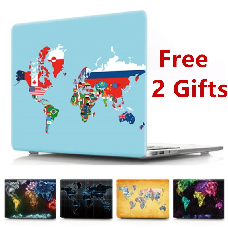 For Macbook Air 13 Case A1466 World Map Cover for Mac book Pro 13 inch A1708 Case for MacBook Air Pro Retina 11 12 13 15 2018
For Macbook Air 13 Case A1466 World Map Cover for Mac book Pro 13 inch A1708 Case for MacBook Air Pro Retina 11 12 13 15 2018