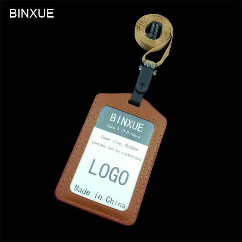 BINXUE Cover Card & ID Holders,Work card identification tag badge Can hang, you can clip bag Rope width 1 cm bag custom LOGO
BINXUE Cover Card & ID Holders,Work card identification tag badge Can hang, you can clip bag Rope width 1 cm bag custom LOGO